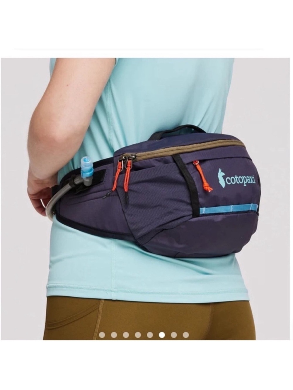 Cotopaxi Lagos 5L Hiking Hydration Hip Pack Graphite Grey NWT Crossbody Bag - Picture 10 of 12